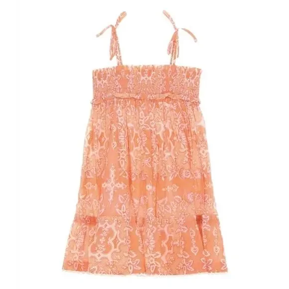 open lace back dress Zimmermann High Tide Picnic Dress  luxury-24